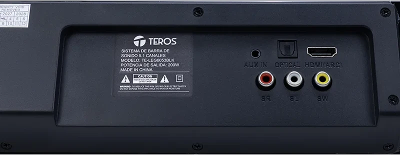 TEROS TE-LEG6053BLK — vista 8